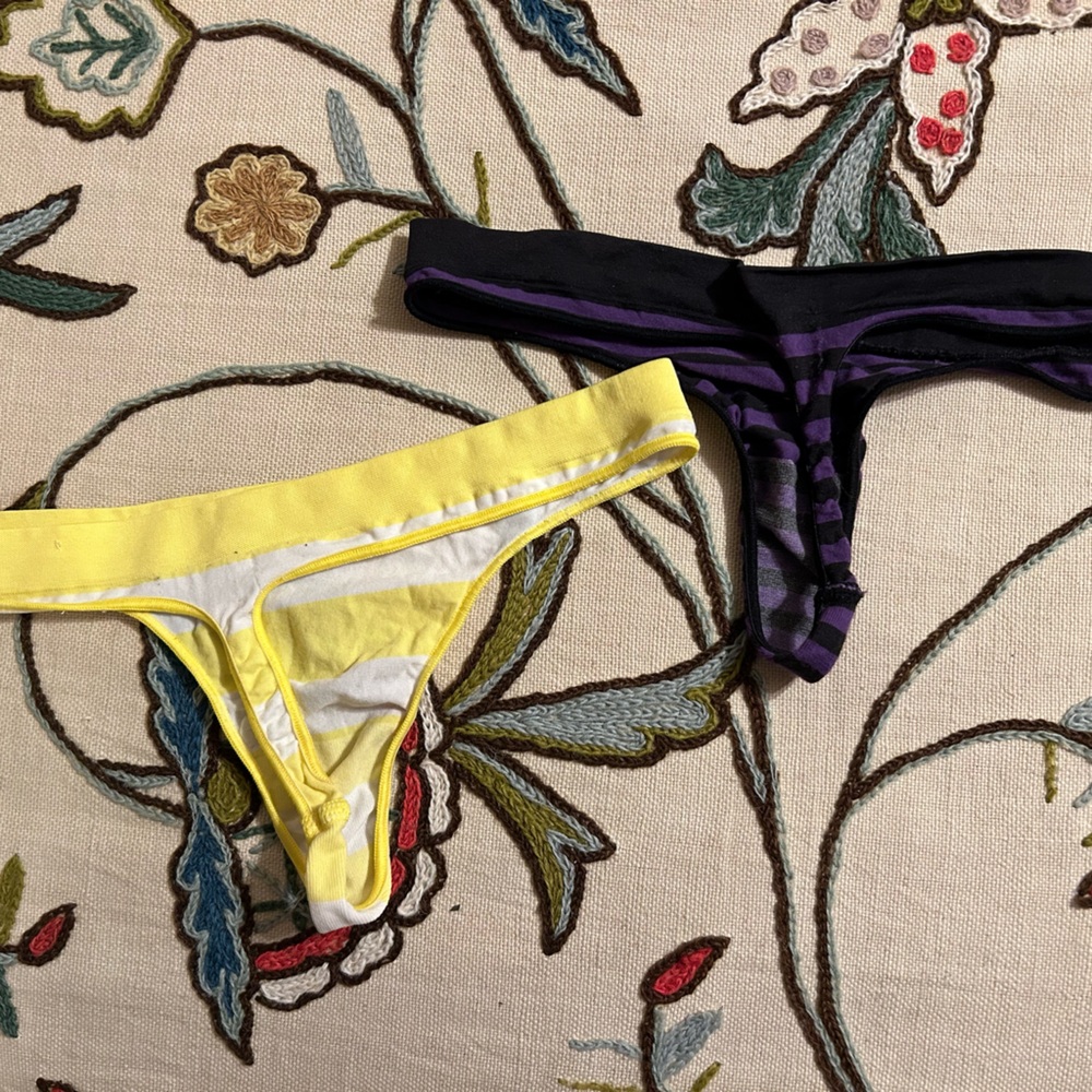 Like new VS pink yoga thong panties